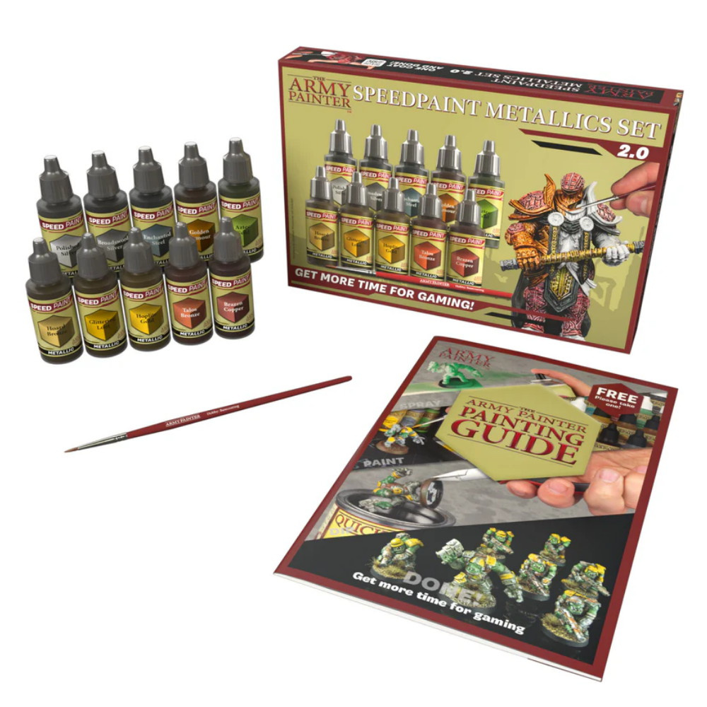 Army Painter: Speedpaint Metallics Set 2.0