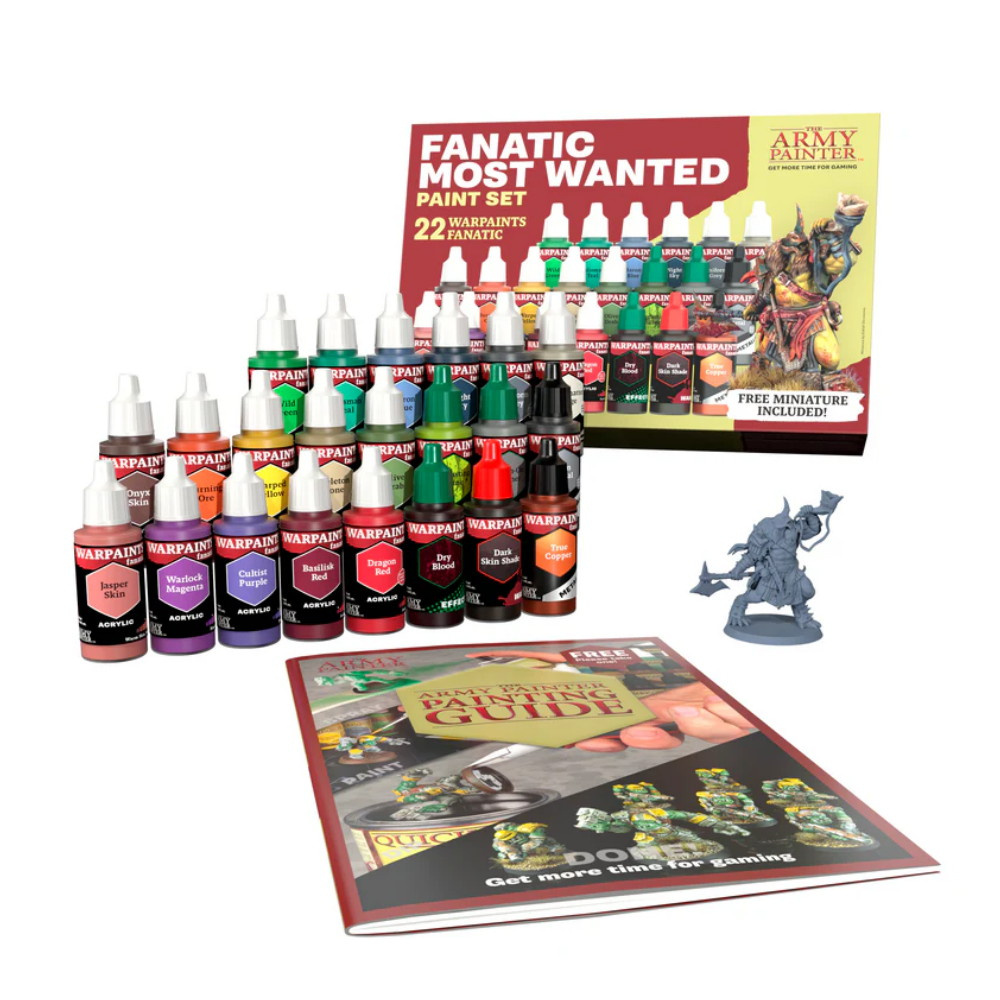 Army Painter: Fanatic Most Wanted Paint Set