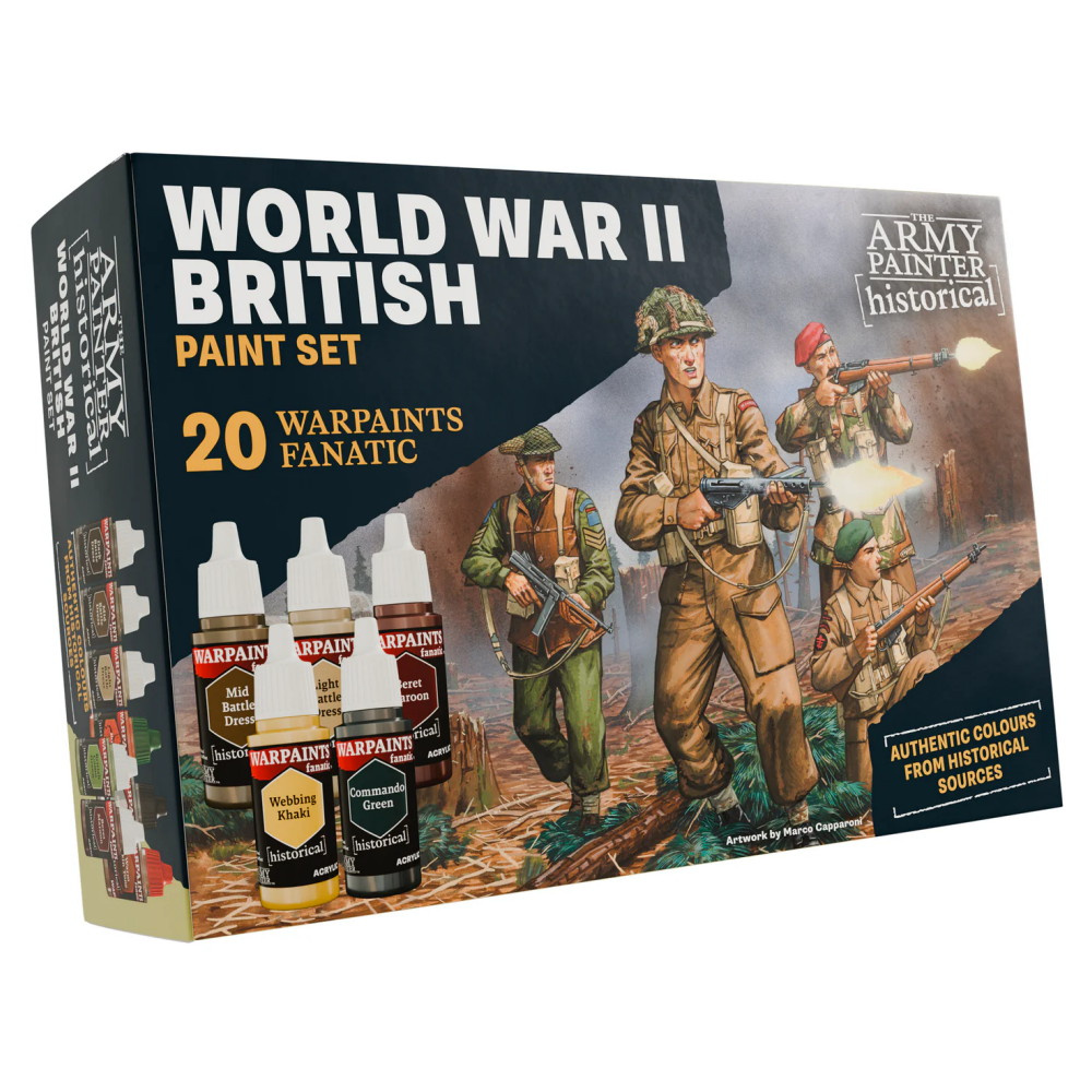 Army Painter: Historical - World War II British Paint Set