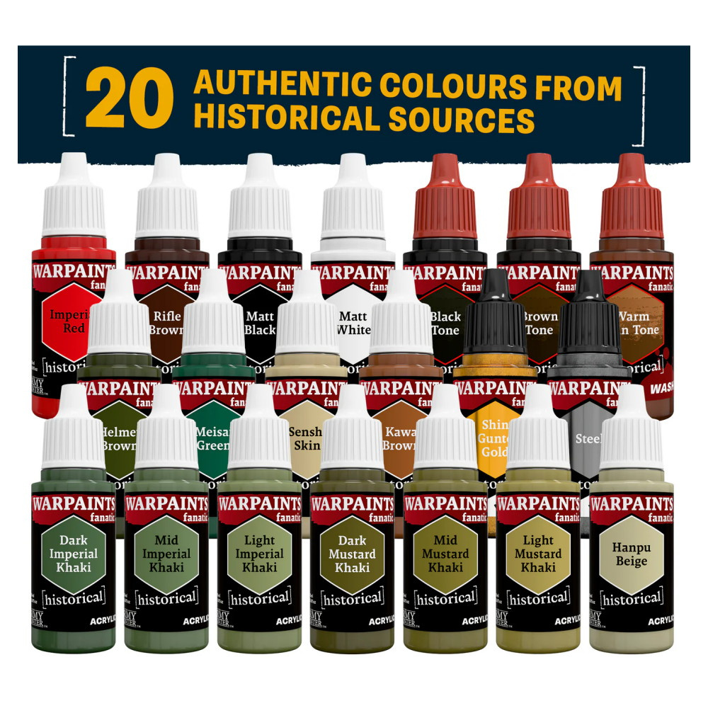Army Painter: Historical - World War II Imperial Japanese Paint Set