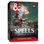 Dungeons & Dragons: Spells Levels 0-1 - Reference Cards Dungeons & Dragons: Spells Levels 0-1 - Reference Cards