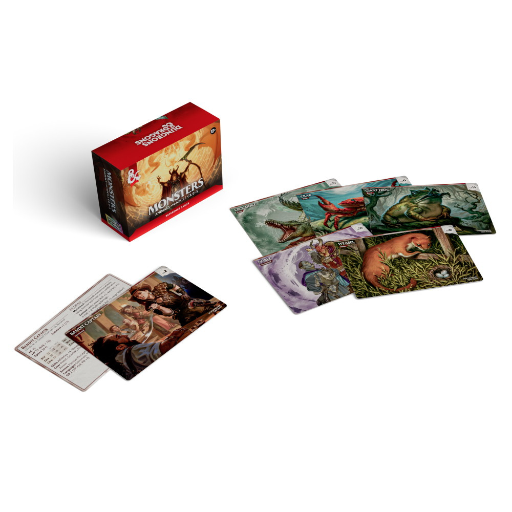 Dungeons & Dragons: Monsters - Animals and NPCS - CR 0-5