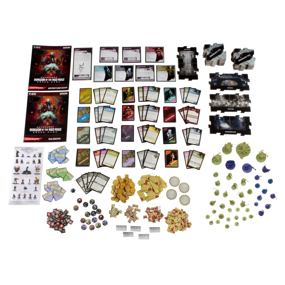 Dungeons & Dragons: Dungeon of the Mad Mage Adventure Board Game