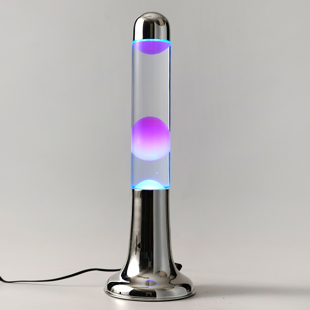 iTotal LED Lava Lamp - Torpedo Silver Color Change