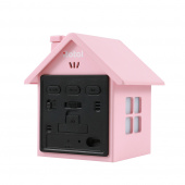 iTotal House Alarm Clock - Pastel Pink iTotal House Alarm Clock - Pastel Pink