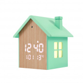 iTotal House Alarm Clock - Pastel Green iTotal House Alarm Clock - Pastel Green