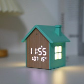 iTotal House Alarm Clock - Pastel Green iTotal House Alarm Clock - Pastel Green
