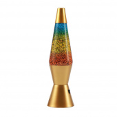 iTotal Lava Lamp - Gold/Rainbowglitter iTotal Lava Lamp - Gold/Rainbowglitter