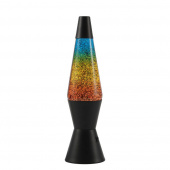 iTotal Lava Lamp - Black/Rainbowglitter iTotal Lava Lamp - Black/Rainbowglitter
