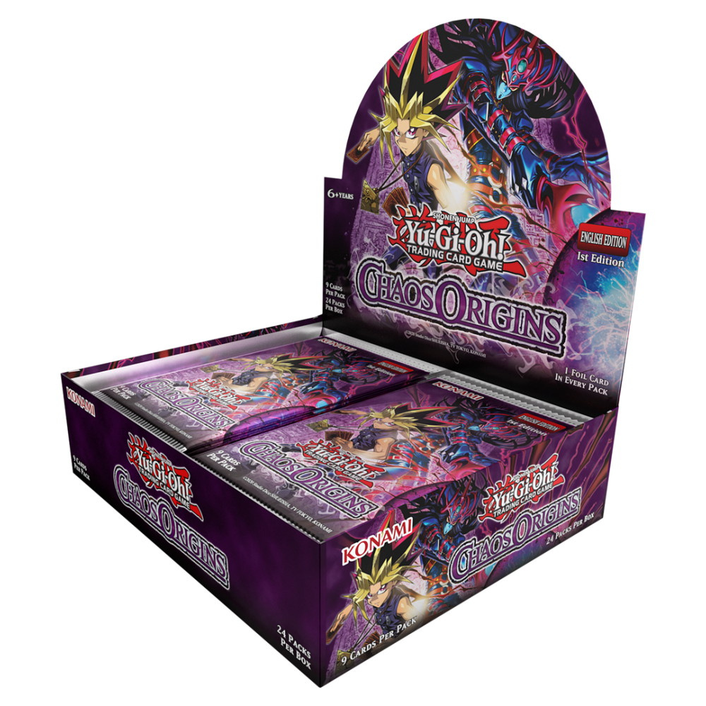 Yu-Gi-Oh! TCG: Chaos Origins Booster Display