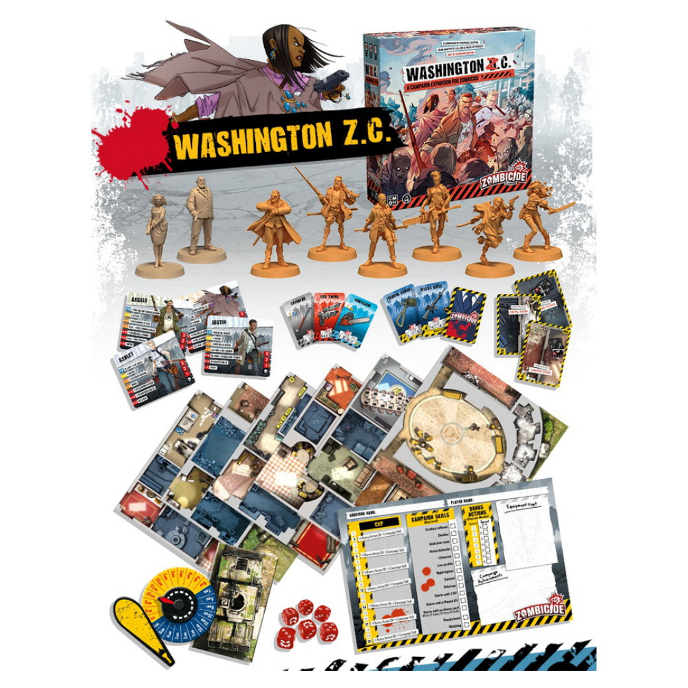 Zombicide 2nd Ed: Washington Z.C. (Exp.)