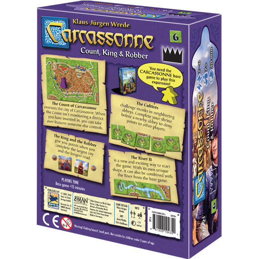 Carcassonne: Count, King & Robber (Exp) (EN)