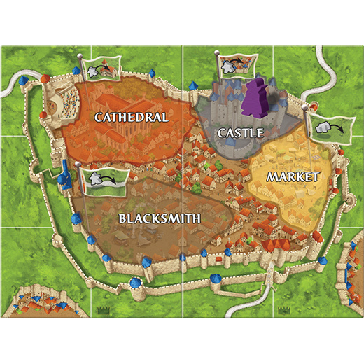 Carcassonne: Count, King & Robber (Exp) (EN)